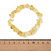 Handmade Lampwork Beads Adjustable Stretch Bracelets for Women BJEW-JB14211-4