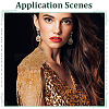 2Pcs Polyester Fringe Shoulder Applique DIY-ME0003-80C-5