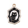 Halloween Alloy Enamel Pendants FIND-I052-01KCG-02-1