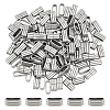 Unicraftale 200Pcs 201 Stainless Steel Linking Rings STAS-UN0040-21-1