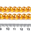 Electroplate Transparent Glass Beads Strands GLAA-T032-T8mm-AB11-4