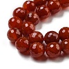 Natural Carnelian Beads Strands G-E571-A02-03-3