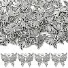 30Pcs Hollowe Tibetan Style Alloy Pendants FIND-YW0008-24-1