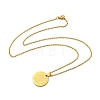 Constellation Pendant Necklaces NJEW-S422-04G-03-3