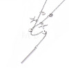 Non-Tarnish (Jewelry Parties Factory Sale)304 Stainless Steel Pendant Necklaces NJEW-JN02887-03-1