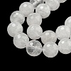 Natural Quartz Crystal Beads Strands G-E571-A11-03-4