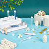 60Pcs Plastic Bead Tubes CON-BC0008-21-4