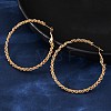 304 Stainless Steel Hoop Earrings EJEW-S250-02B-G-3