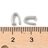 304 Stainless Steel Ice Pick Pinch Bails STAS-L022-496P-05-2