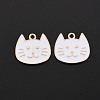 Alloy Enamel Pendants X-ENAM-S121-182D-3