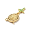 Brass Charms KK-B059-53G-E-3