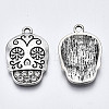 Alloy Crystal Rhinestone Pendants PALLOY-Q441-030-RS-3