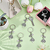 20Pcs Alloy Keychains KEYC-SC00047-4