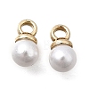 ABS Plastic Imitation Pearl Pendants FIND-H052-01A-04KCG-1