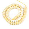 Anti-Tarnish Electroplate Glass Beads Strands GLAA-T025-8mm-11J-2