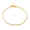 Brass Box Chain Bracelets for Women BJEW-G735-15G-01-1