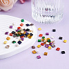 Craftdady 200Pcs 10 Colors Electroplate Glass Seed Beads SEED-CD0001-03B-12