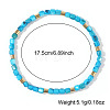 Bohemian Style Natural Shell Column Beads Stretch Bracelets for Women WU0042-3-3
