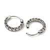 316 Surgical Stainless Steel Hoop Earrings EJEW-D096-12AS-24-2