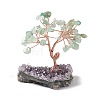 Natural Green Aventurine Tree Display Decoration DJEW-G027-05RG-03-3