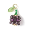 Glass Pendants PALLOY-MZ01248-02-1