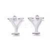 Tarnish Resistant 304 Stainless Steel Charms STAS-K215-14P-2