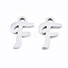 Non-Tarnish 201 Stainless Steel Charms STAS-T044-217P-F-1