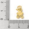 Brass Micro Pave Cubic Zirconia Pendants KK-P292-21A-G-3