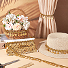 Polyester Fringe Lace Trim Ribbon OCOR-WH0112-016A-4