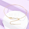 Brass Slider Adjustable Bracelet Making KK-P302-01G-2