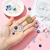 50Pcs 10 Styles Transparent Glass European Beads GLAA-YW0005-96-4
