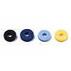 Handmade Polymer Clay Beads Strands CLAY-R089-6mm-T02B-33-3