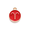 Alloy Enamel Pendants ENAM-S124-01A-07A-2
