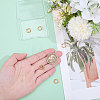 5Pcs 304 Stainless Steel Spring Gate Clasp Findings STAS-HY0002-14G-3