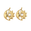 304 Stainless Steel Rhinestone Pendants STAS-Z166-24G-04-1