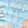 Ocean Theme Pendant Necklaces NJEW-JN04871-2