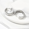 304 Stainless Steel Hoop Earrings for Women EJEW-C096-59P-4