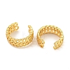 Brass Cuff Earrings for Women EJEW-C104-128G-2