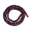 Natural Ruby Beads Strands G-C181-B06-03-3