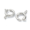 SHEGRACE Brass Spring Ring Clasps XGRPCN135-222P-1