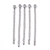 Tarnish Resistant 304 Stainless Steel Chain Extender LS-X-STAS-G221-27P-1