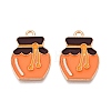 Thanksgiving Day Theme Alloy Enamel Pendants X1-ENAM-T020-35G-1