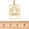 304 Stainless Steel Necklace NJEW-D330-01G-05-3