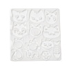 Cat Shape DIY Pendant Silicone Molds DIY-G101-01A-2
