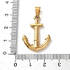 201 Stainless Steel Pendants STAS-U053-10B-G-3
