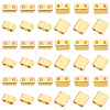200Pcs 2 Styles Electroplate Glass Seed Beads SEED-BBC0001-01-7