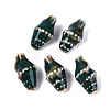 Vintage Handmade Porcelain Beads PORC-Q006-08M-1
