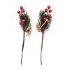 Plastic Artificial Winter Christmas Simulation Pine Picks Decor DIY-P018-F01-2