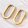 304 Stainless Steel Huggie Hoop Earrings X-STAS-H156-11C-G-4