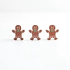 Christmas Theme Schima Wood Beads WOOD-F018-03-1